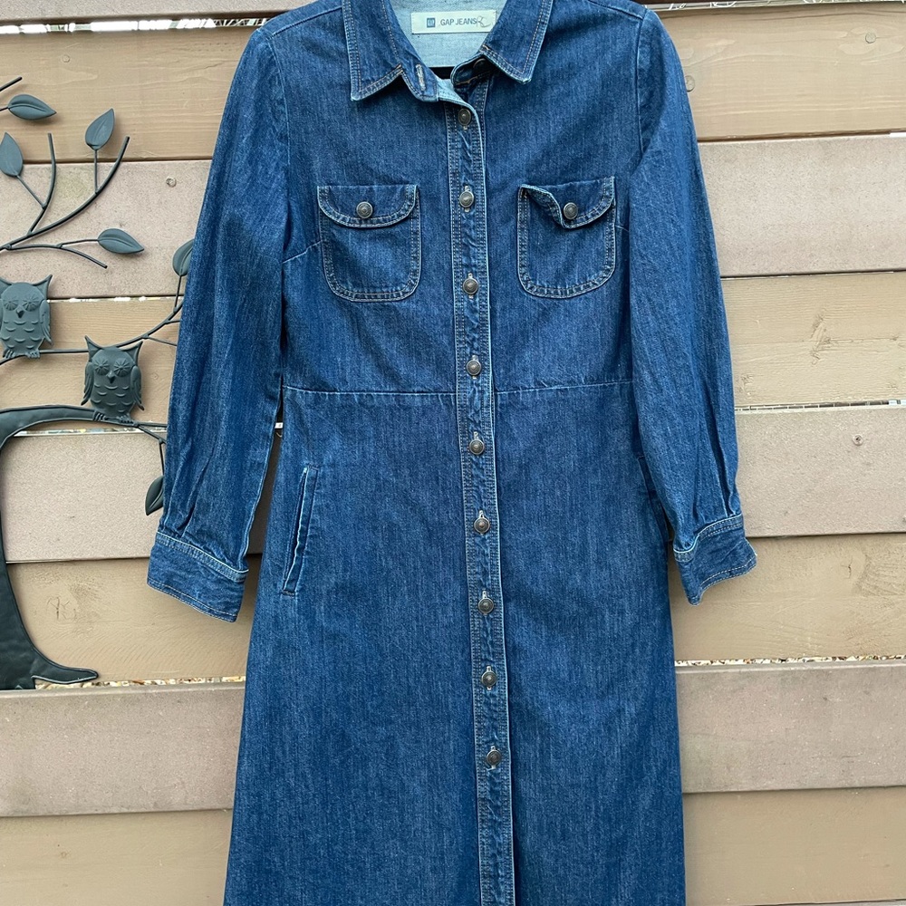 Vintage 90’s denim western style dress